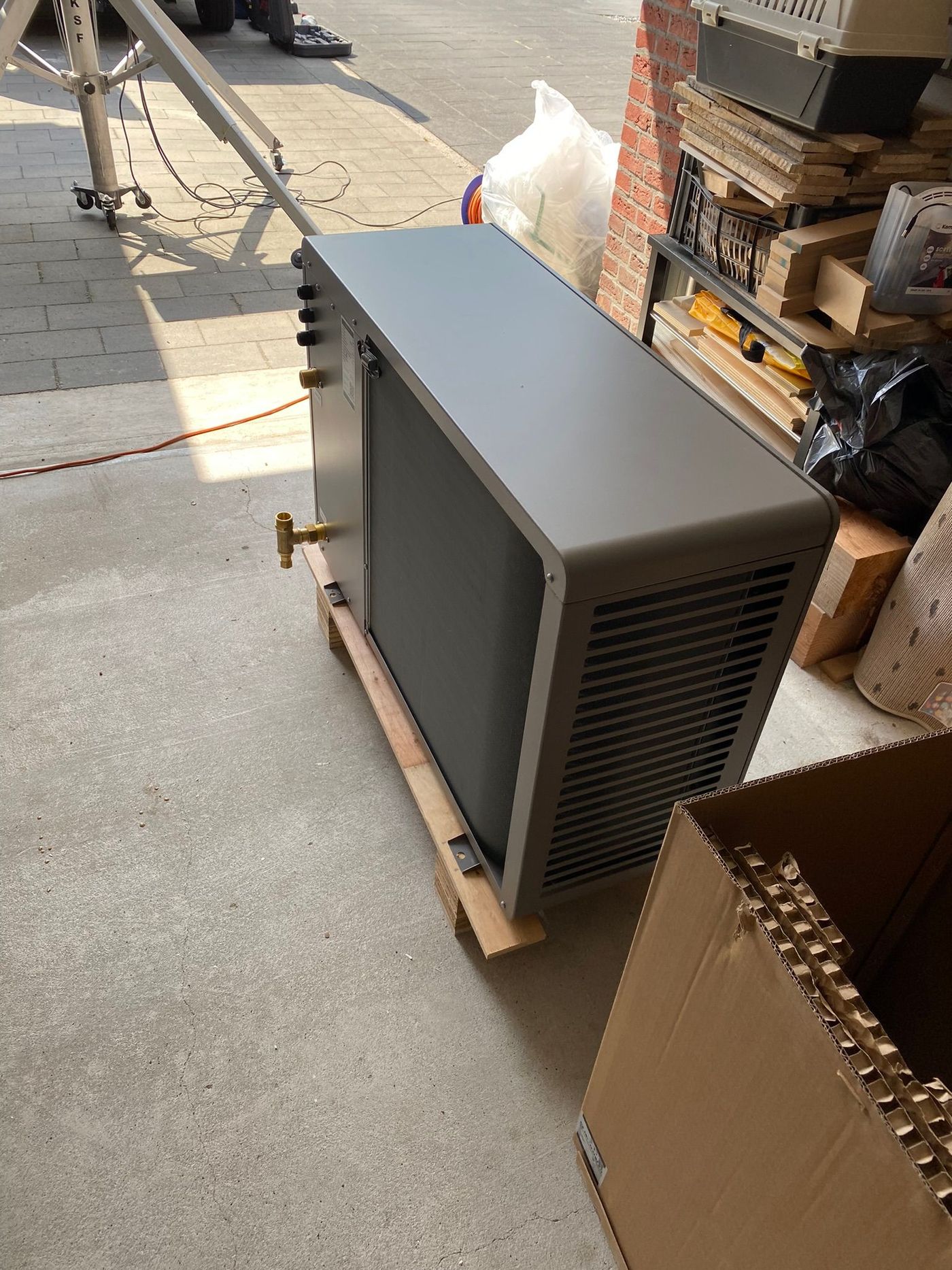 Quatt hybride warmtepomp – Plaatsing
