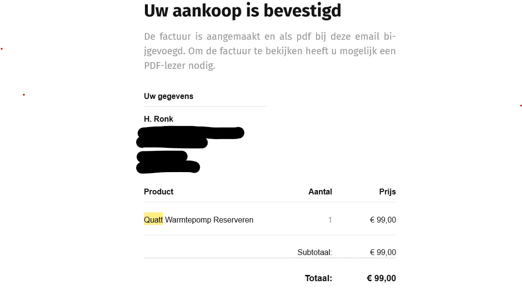 Quatt hybride warmtepomp